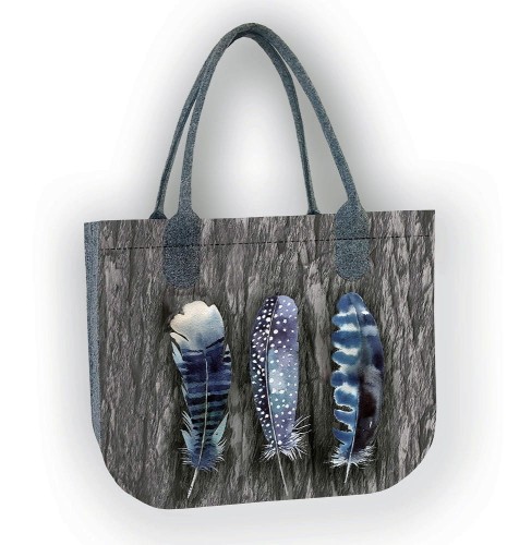 21382 torba filcowa z nadrukiem