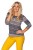 23734 dzianinowa bluzka we wzory