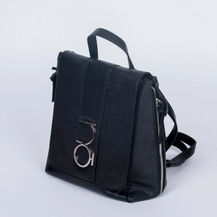 17619 PLECAK CZARNY ELEGANCKI